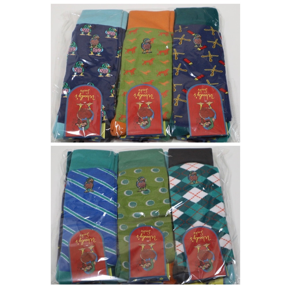 Woody's Men's 6 Pack‎ of Socks